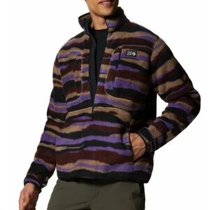 Mountain Hardwear Men's HiCamp Fleece Pullover zipper